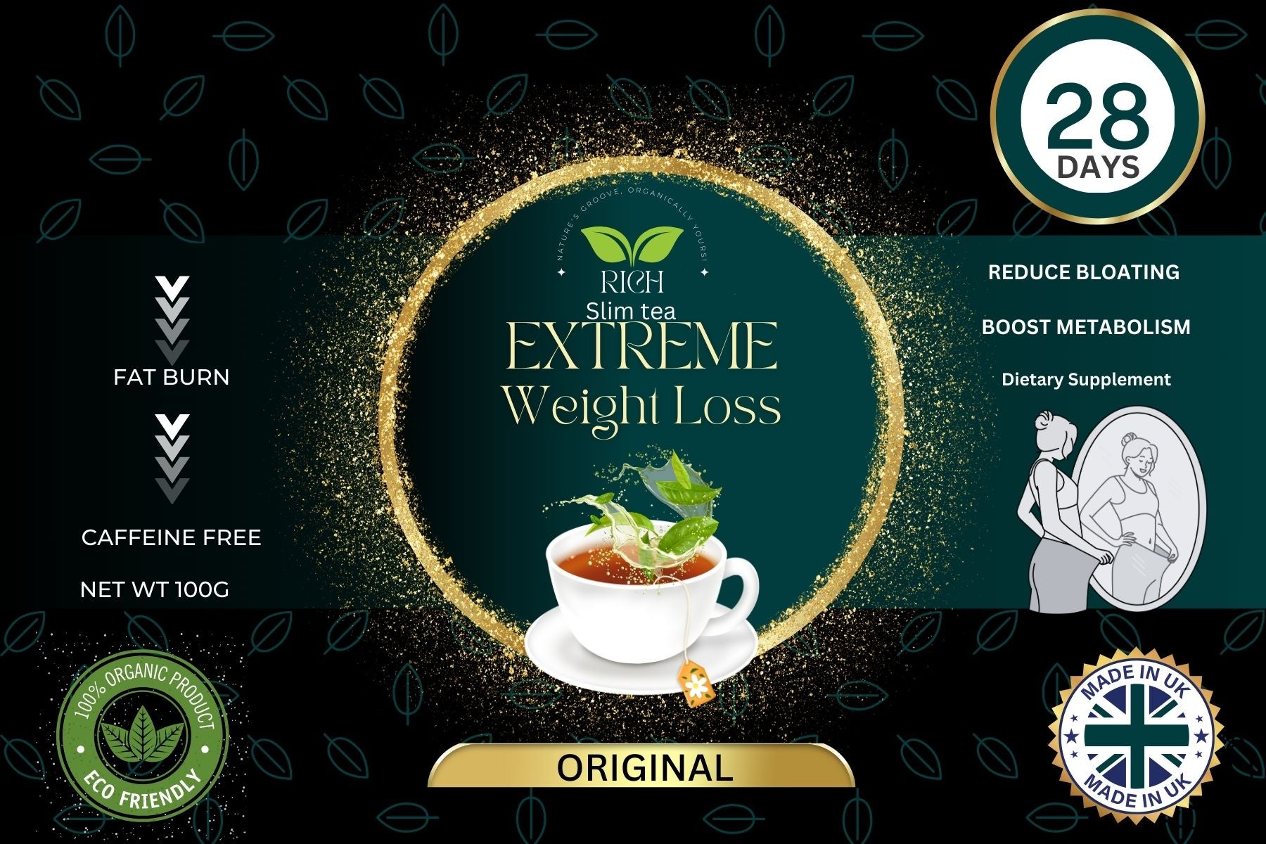 Rich Slim Tea -Natural tea designed to help with weight loss and boost ...